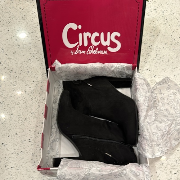 Sam Edelman Circus Janet Black Booties - Picture 9 of 10